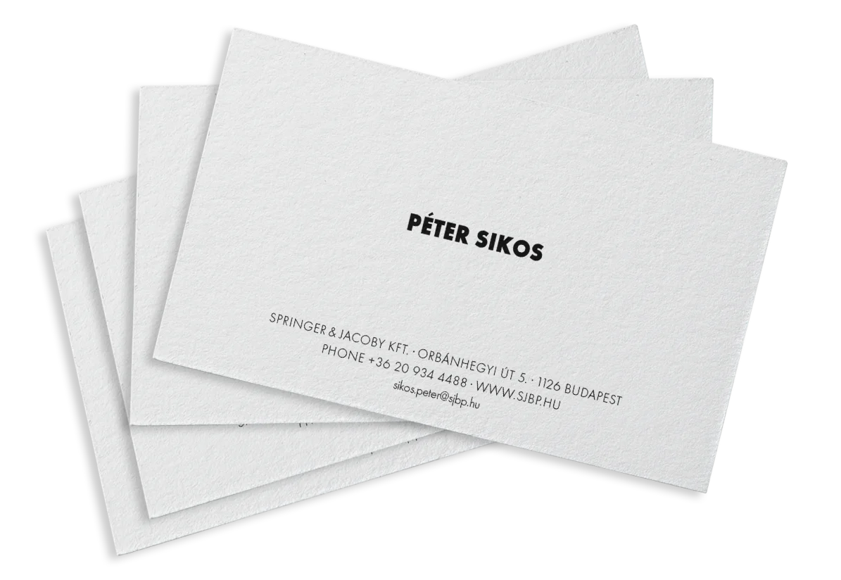 Business Card - Péter Sikos